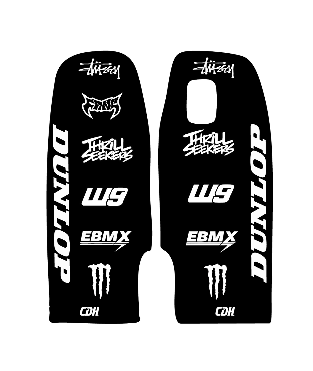 Yozma in10 fork guard decal