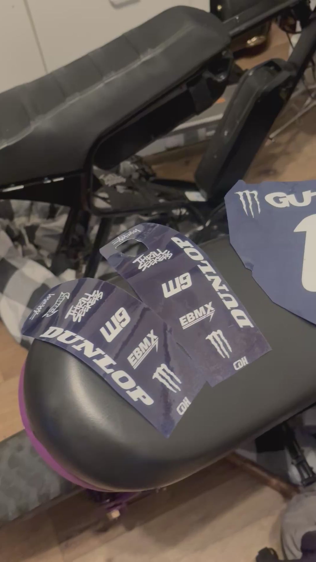 Yozma in10 fork guard decal